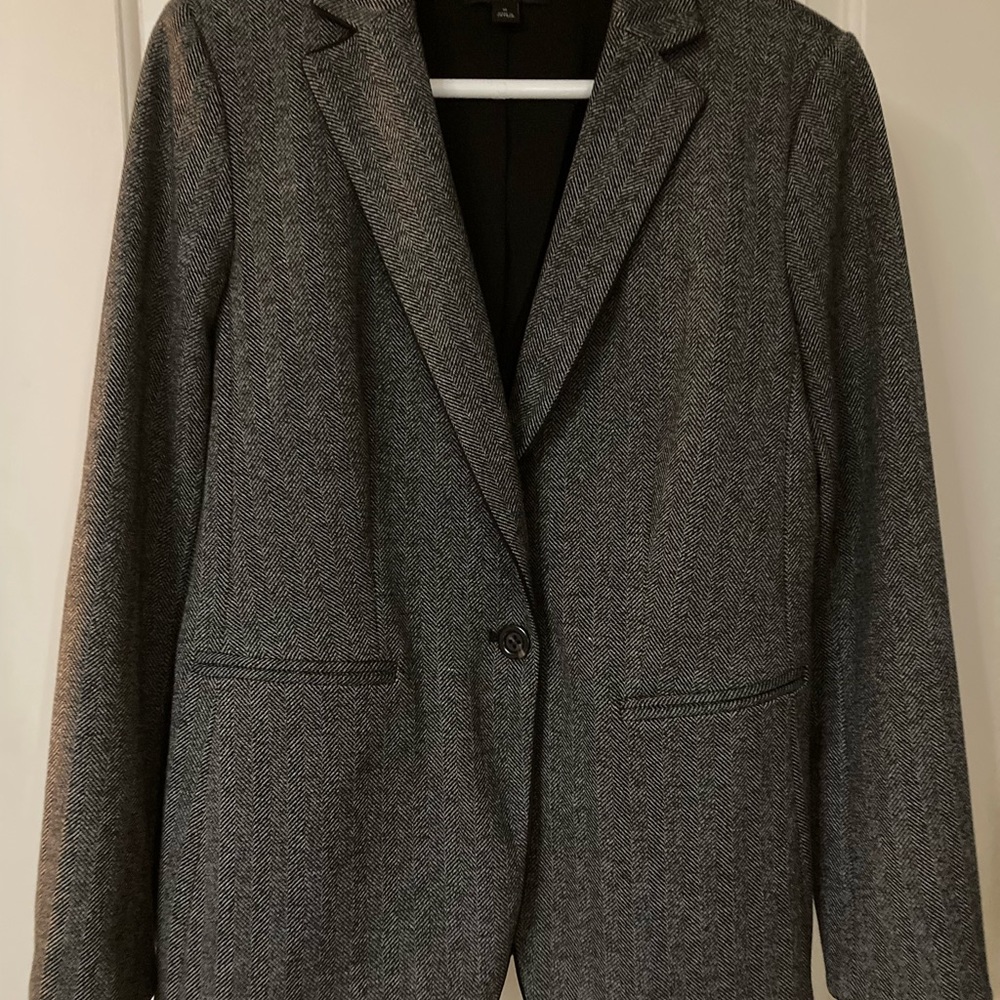 **SALE** Ann Taylor herringbone blazer size 10